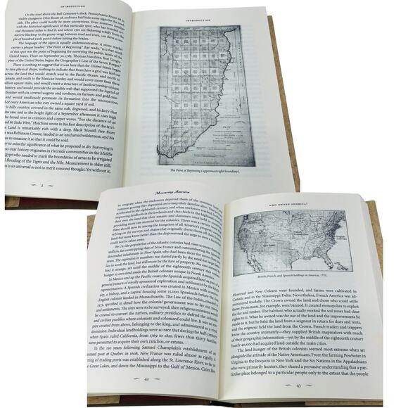 Measuring America by Andro Linklater 2002 Walker Publishing Hardcover Book - Picture 9 of 14